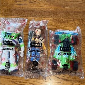 NIP Vintage 1996 Disney/Burger King Toy Story Collectible Action Figures